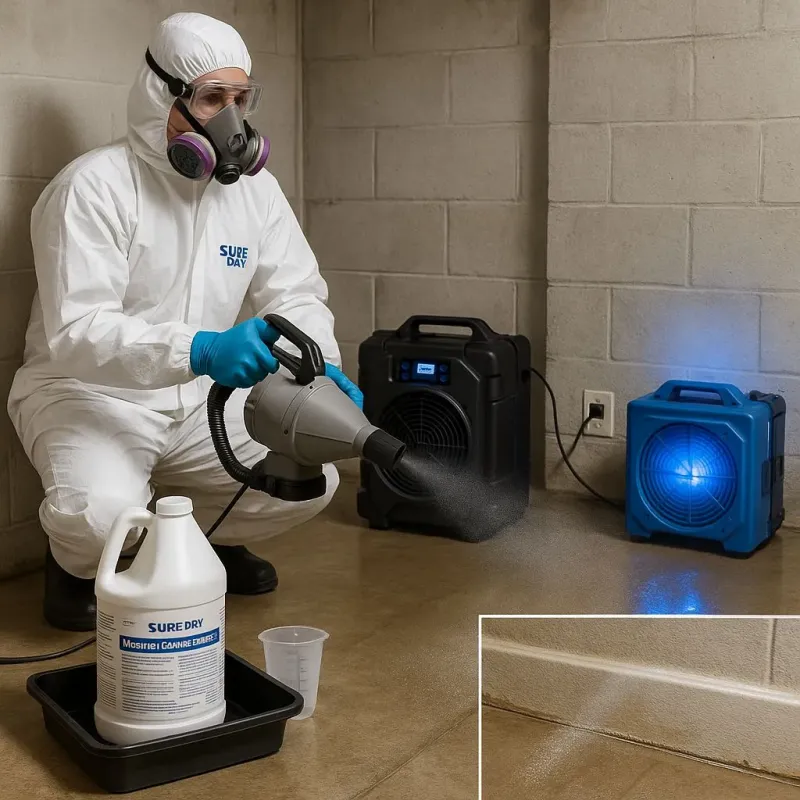 Sanitization and Odor Removal process in Louisville, IL