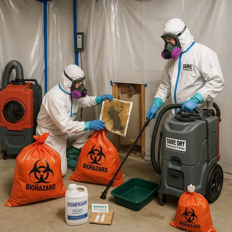 Contaminated Water Handling Protocols process in Louisville, IL